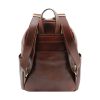 Vintage toskansk lær håndlaget ryggsekk